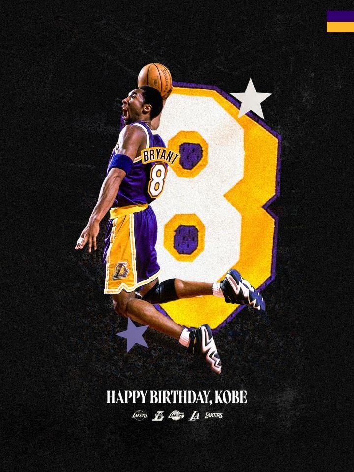 kaiyun-永远的紫金传奇！湖人官方连发15条推文庆祝科比生日&amp;amp;曼巴日！