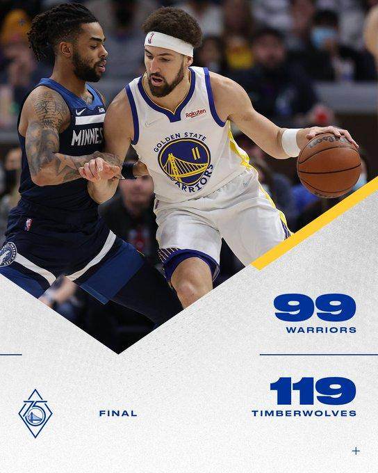 开云-勇士惨败并非毫无收获 库追缺席库明加再度成亮点